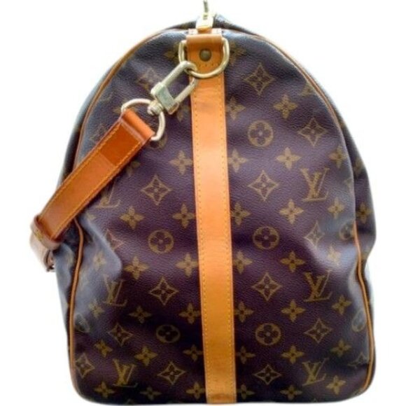 839555BS (X6) Louis Vuitton Travel Bag Keepall 60 Brown Monogram - Picture 2 of 8